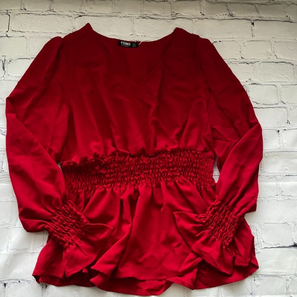 Yoins Long Sleeve Blouse
